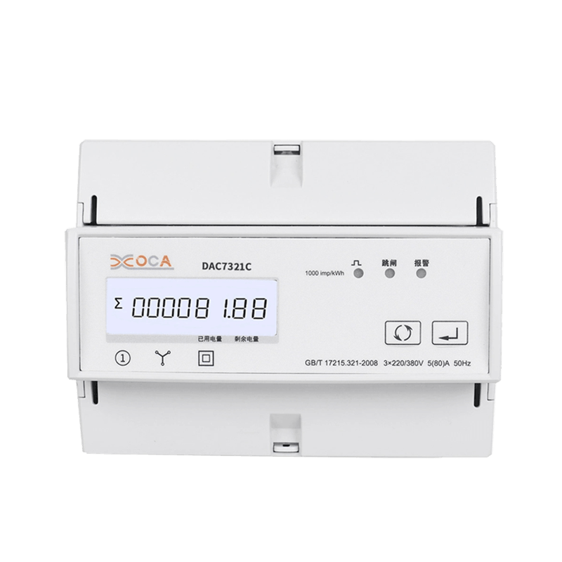 Dac7320C DIN Rail with Relay Electric WiFi Energy Meter