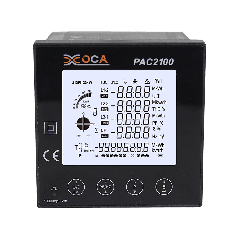 PAC2100 Big LCD Digital Smart Power Meter Energy Meter