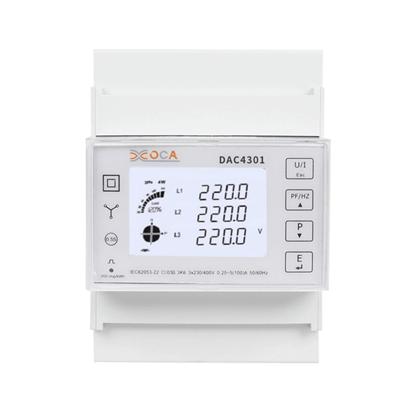 Dac4301 DIN Rail Prepaid Modbus Electric Power Meter