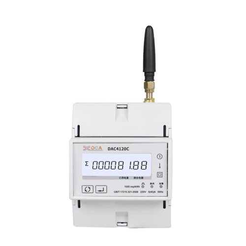 Dac4120c DIN Rail Single Phase WiFi Smart Digital Smart Meter