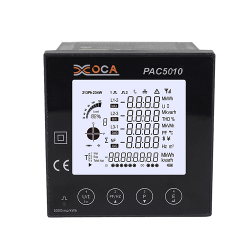 PAC5010 AC Panel RS485 Modbus Digital Electric Energy Meter Power Meter