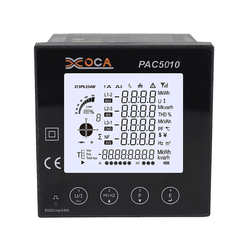 PAC5010 Big LCD WiFi Smart Power Meter Electric Energy Meter Electric Analyser