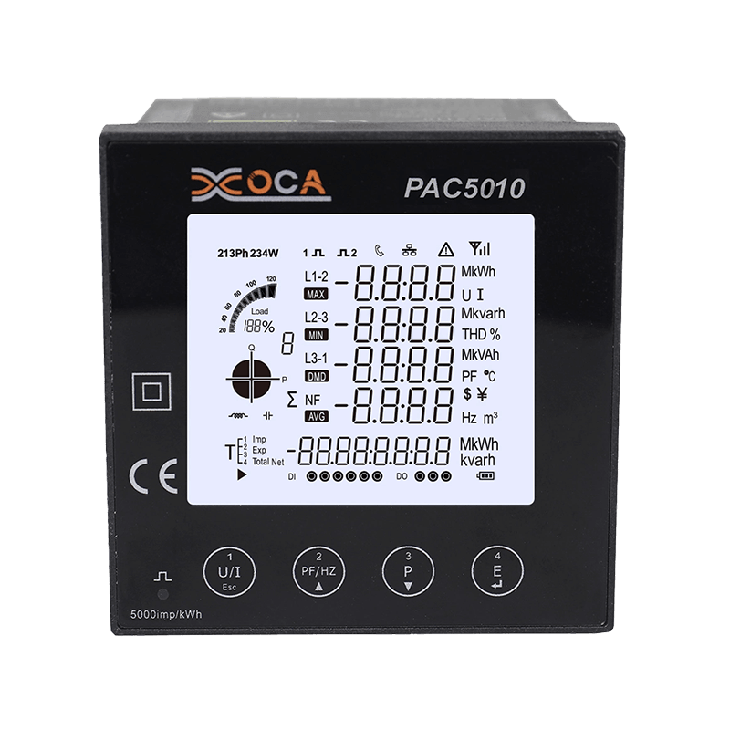 PAC5010 Big LCD WiFi Smart Power Meter Electric Energy Meter Electric Analyser
