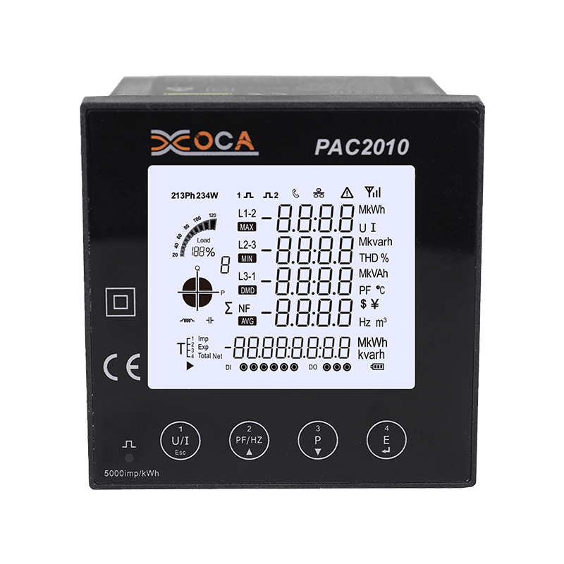 PAC5010 Smart Modbus LCD Panel Power Meter Multimeter
