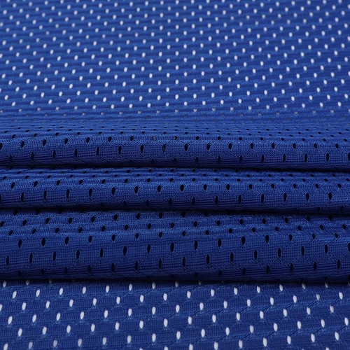 Polyester mesh fabric is renowned for its exceptional breathability