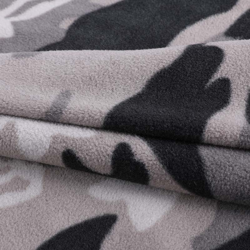 GD-006P 100% Polyester Weft Knitting Polar Fleece (Printed)